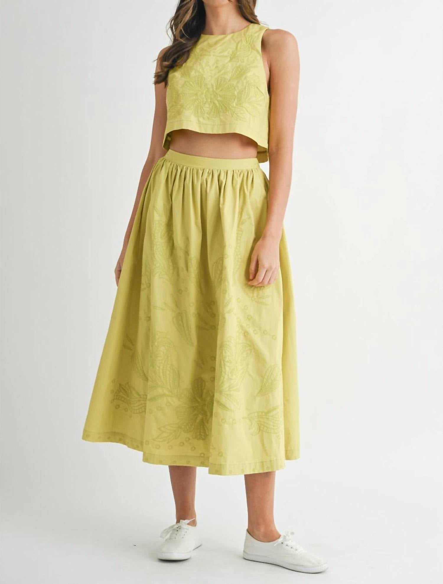 Mable - Emma Embroidered Top