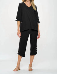 Focus Fashion - Women's Sleeve Tunic Top
