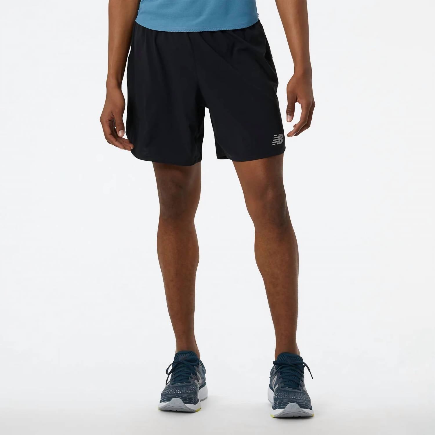 New Balance Impact 7inch Short in black - men's shorts