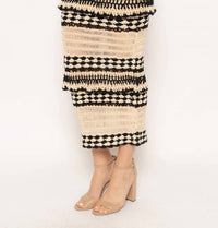 Fore Collection - Crochet Ruffle Maxi Skirt