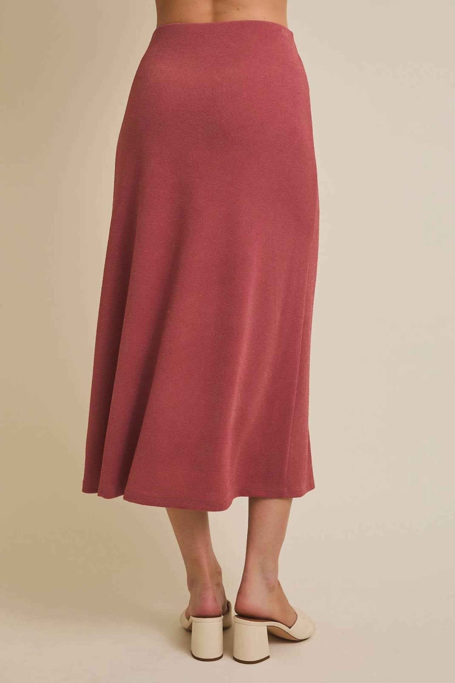 Gilli - Naya Flare Hem Midi Skirt
