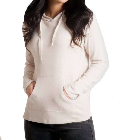 Alyssa Kashmira Hooded Sweatshirt w/ Drawstrings