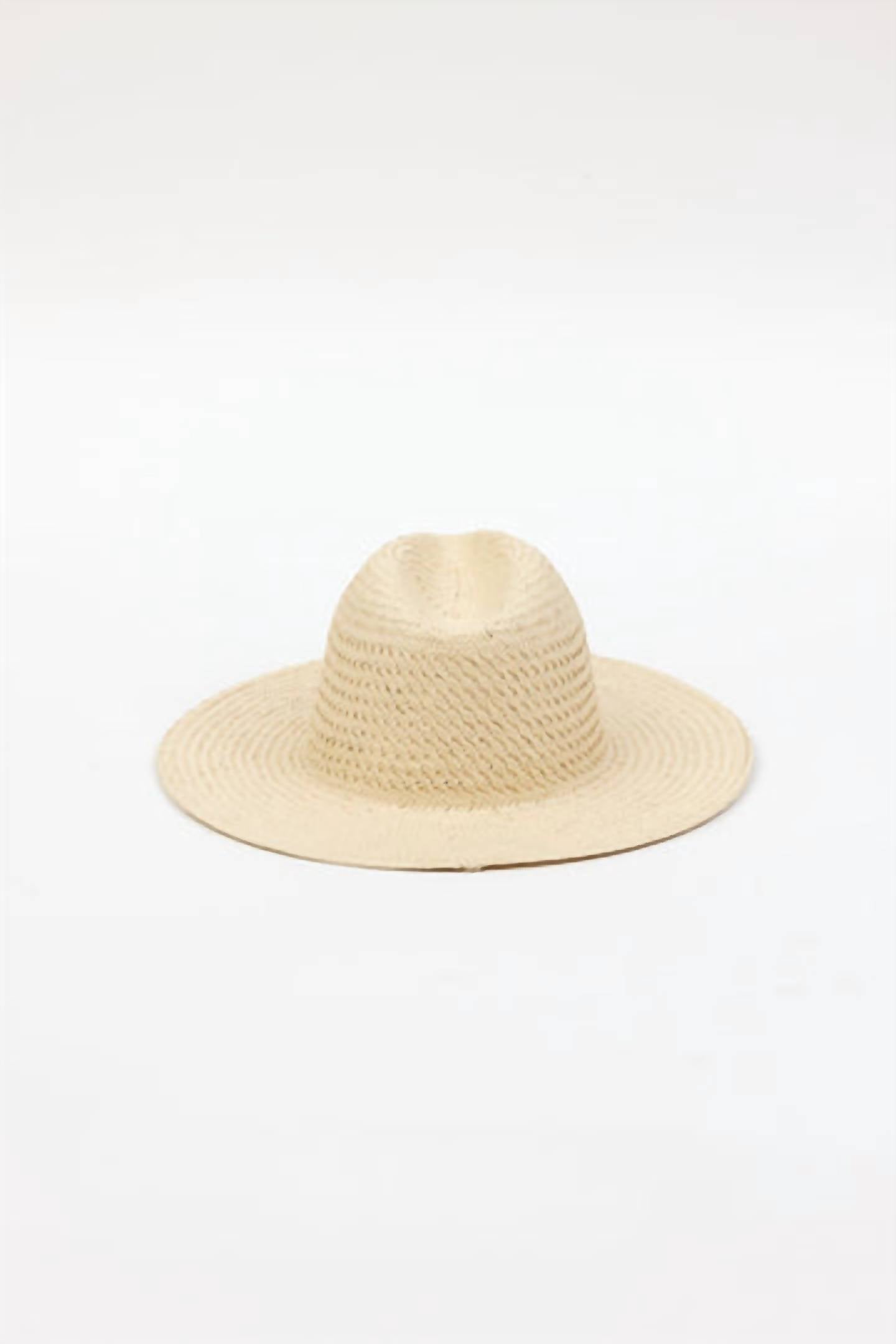 Hat Attack - Women's Luxe Vented Packable Straw Hat