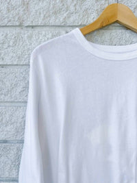 The Great. - Long Sleeve Crop Tee