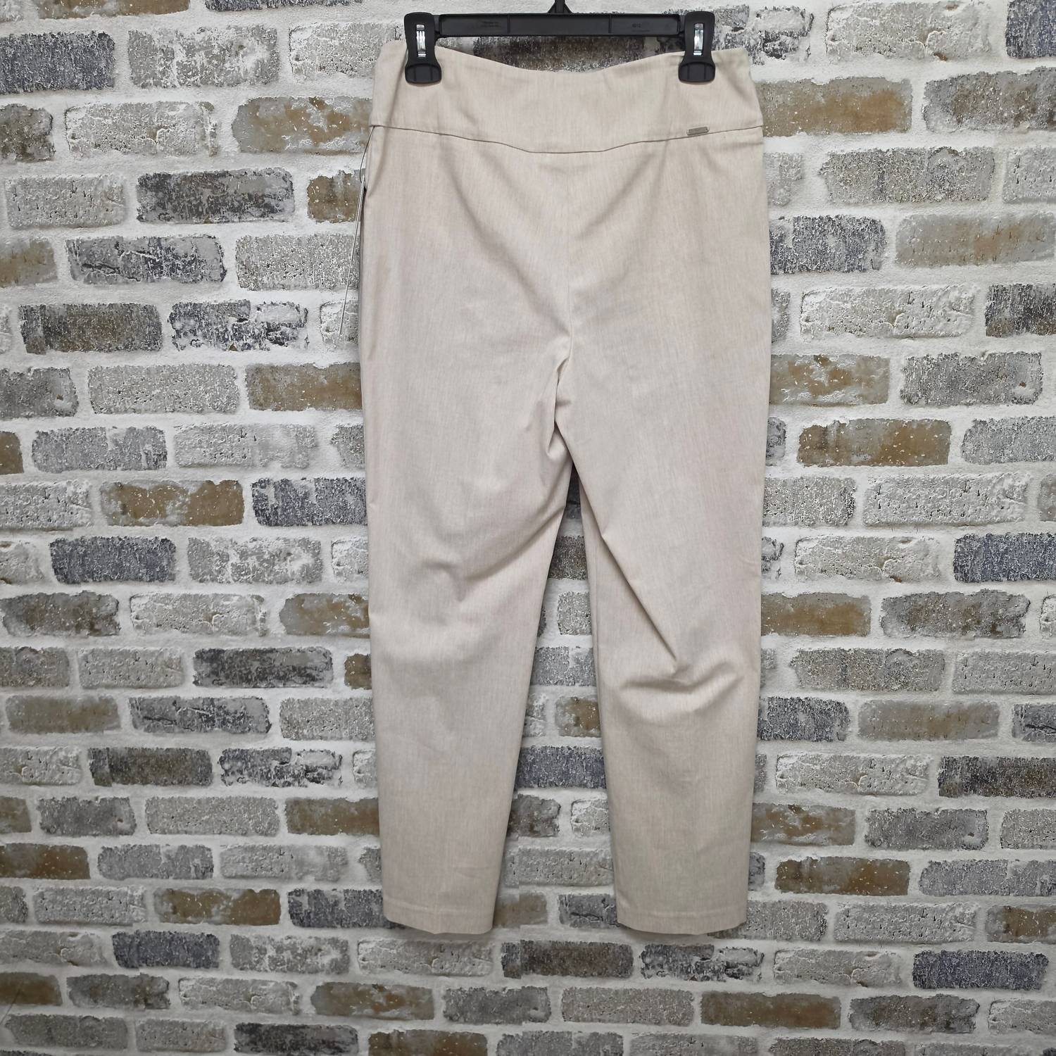 Up! - Linen Effect Techno Ankle Pants