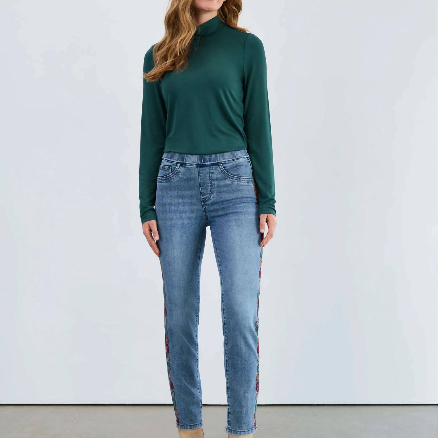 Fdj - Women's Pull On Pencil Jeans