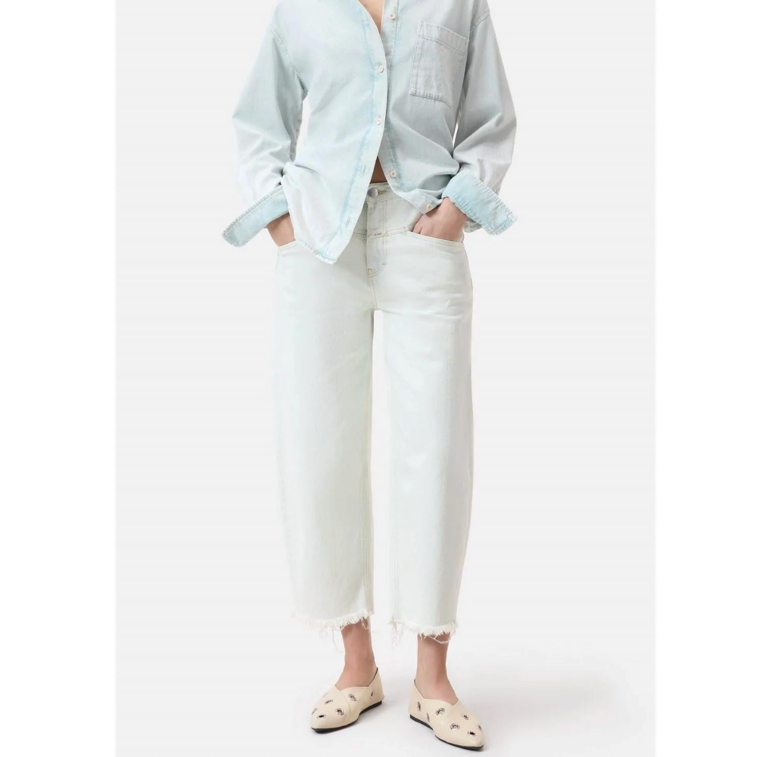 CLOSED Stover-x Jeans in white - women's jeans