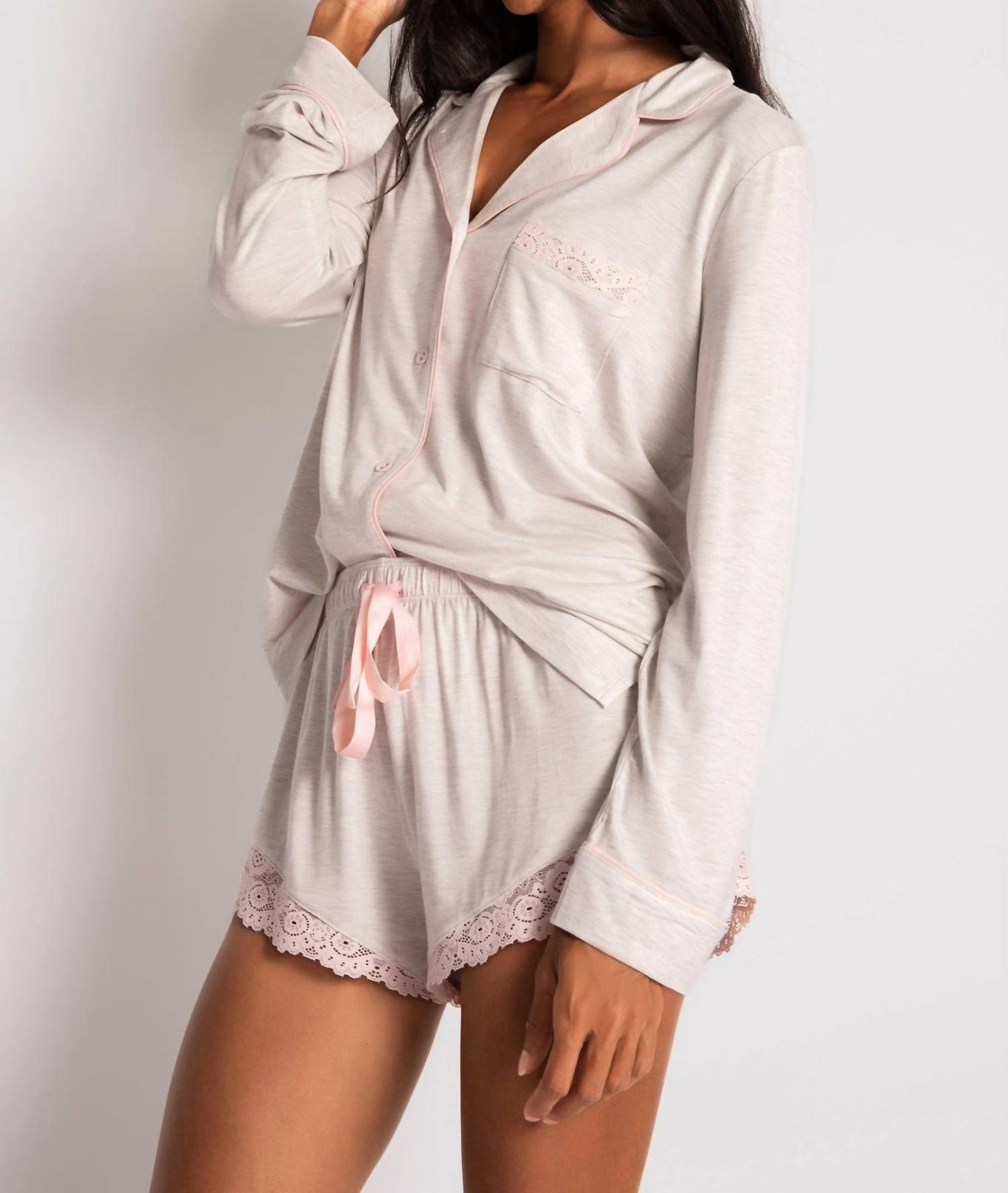 Pj Salvage - Love Lace PJ Set