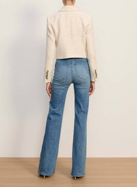 Veronica Beard - Crosbie High Rise Wide Leg Jeans