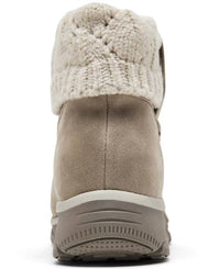Skechers Women's Easy Going Cozy Weather 2 Bootie in taupe - women's shoe - alternate view