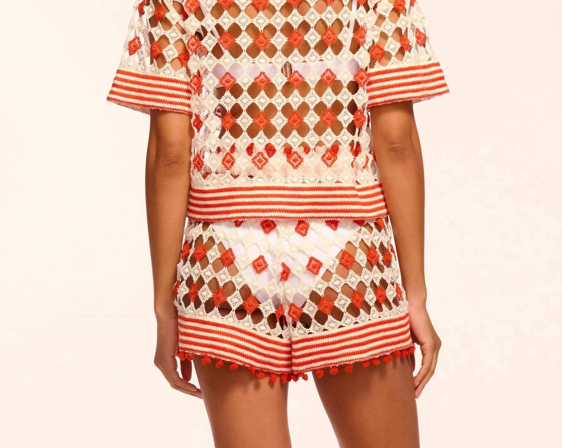 Ramy Brook - CORDELIA CROCHET MINI SHORT
