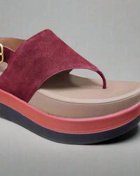 Fitflop - Women's Stack Leather Back-strap Toe-post Sandal