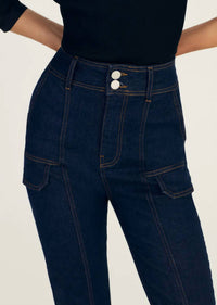 Derek Lam 10 Crosby - Charles High Rise Pocket Flare