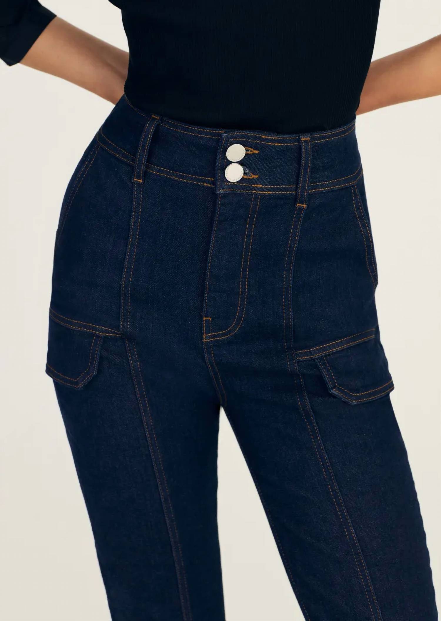Derek Lam 10 Crosby - Charles High Rise Pocket Flare