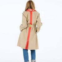 Kerri Rosenthal - Classic Double Breasted Trench Coat