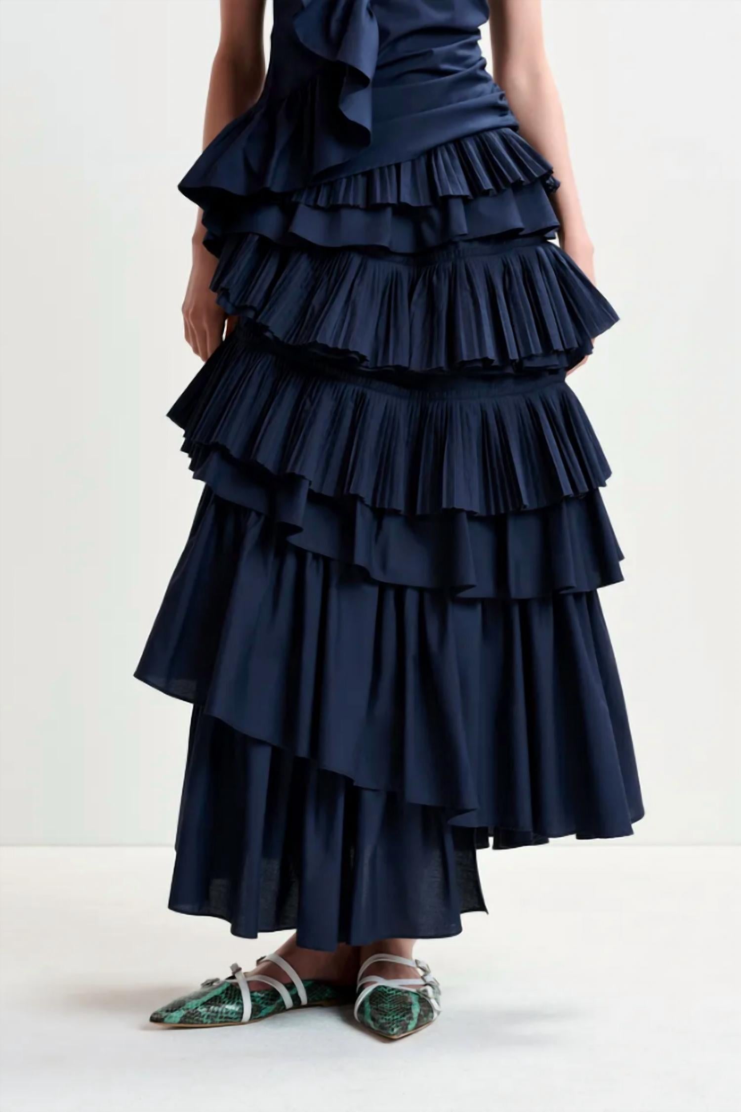 Essentiel Antwerp - Hayden Tiered Ruffle Skirt