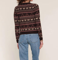 Heartloom - Tulum Bow Print Cardigan