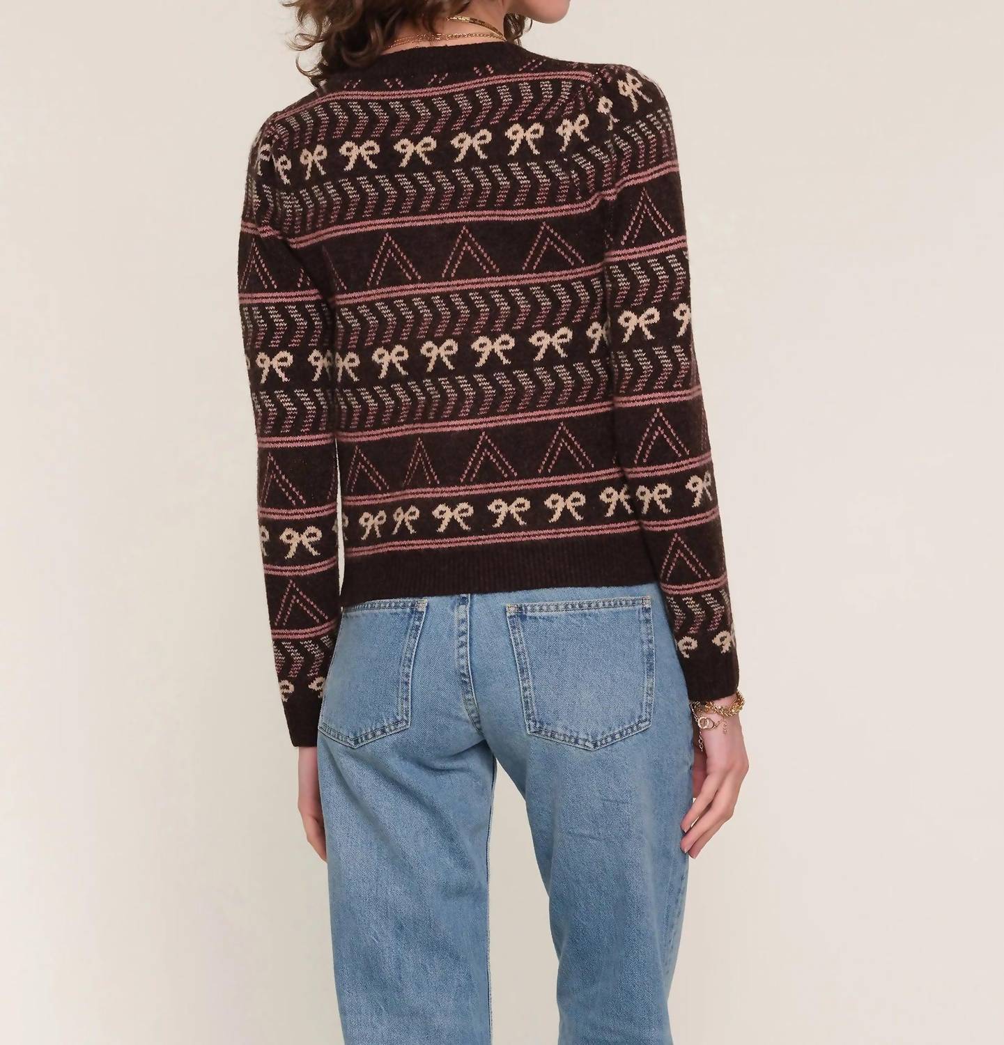 Heartloom - Tulum Bow Print Cardigan