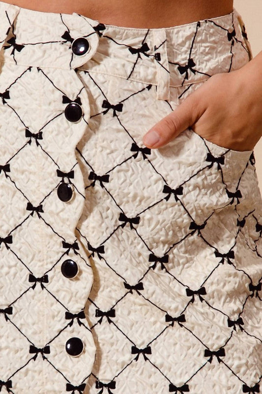 So Me - Serenity Bow Skirt