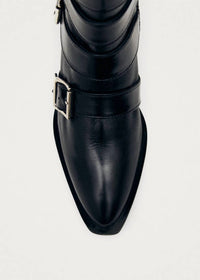 ALOHAS Women's Eras Leather Ankle Boots in black - women's shoe - view 4