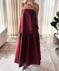 House Of Dagmar - Cotton Strap Maxi Dress