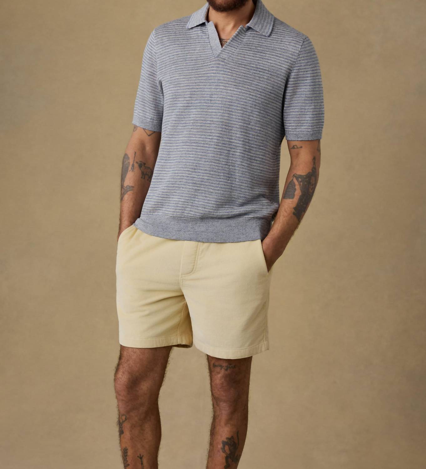 Faherty - Short Sleeve Sweater Polo