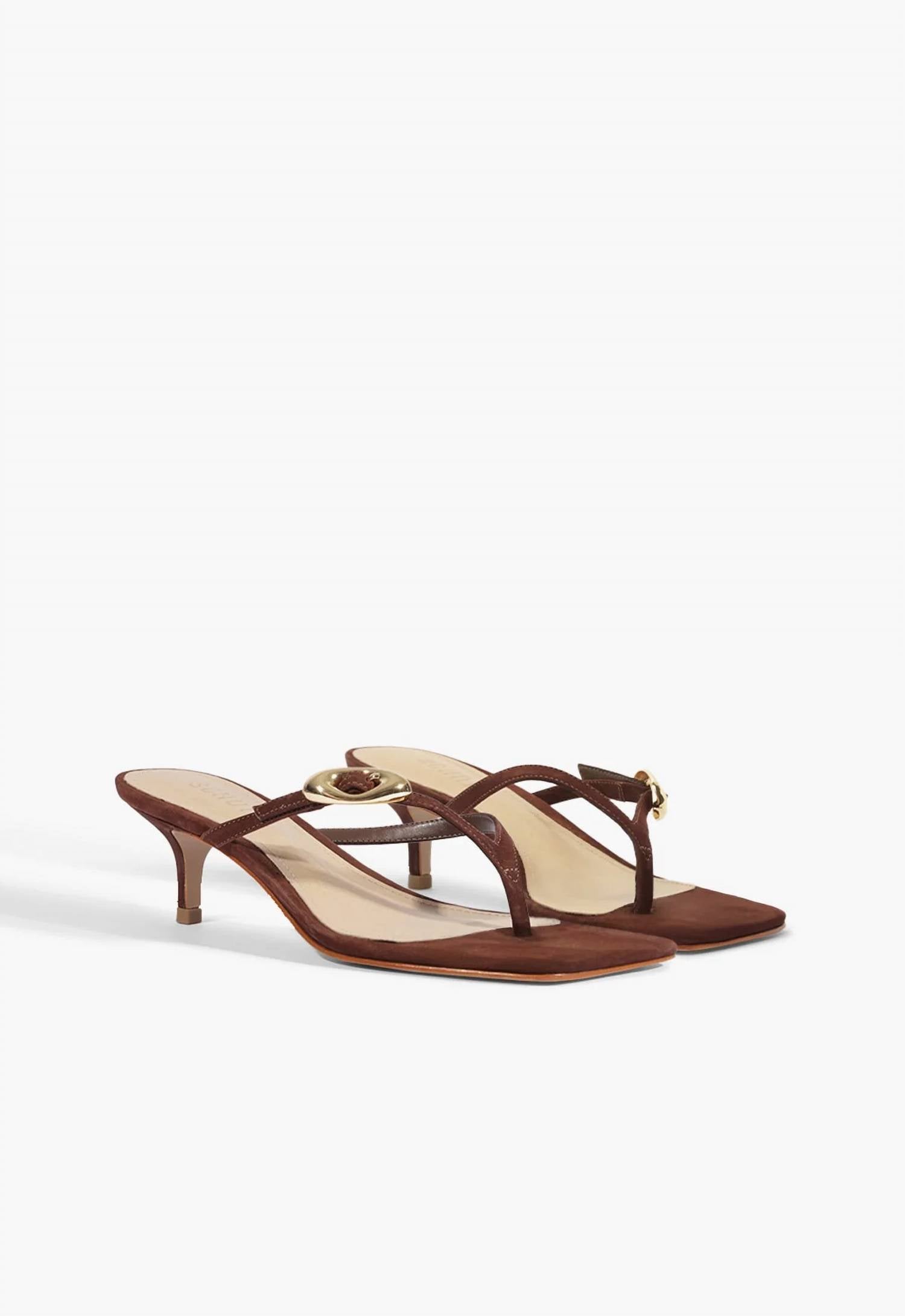 Schutz - Women's Miriam Nobuck Sandal