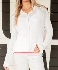 Wooden Ships - Love Zip -up Cotton Hoodie