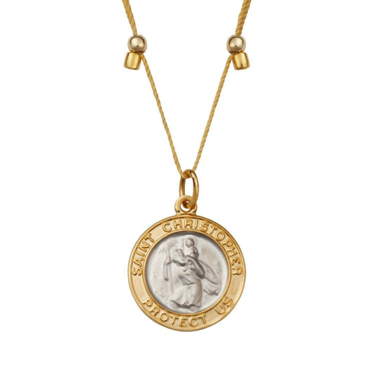 &Livy - Saint Christopher Protection Necklace - Snagged & Bagged