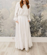 Tea N Rose - Long Sleeve Skirt Set