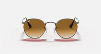 Ray Ban - Round Flat Lenses Medium Non Polarized Sunglasses Rb3447n 004/51