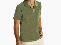 Criquet - Men's Terry Cloth Polo Shirt