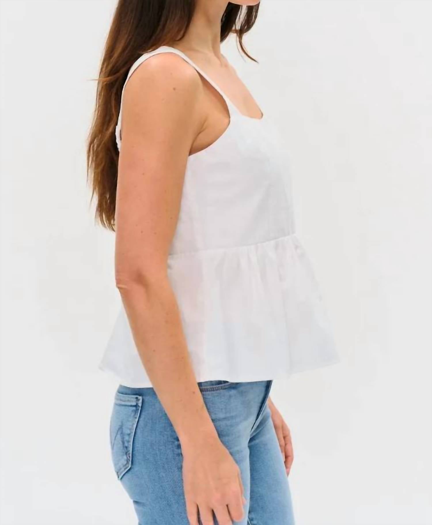 Six/Fifty - Vienna Poplin Shirting Tank
