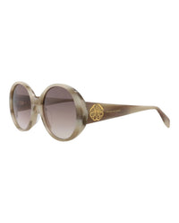 Alexander Mcqueen - Women's Round-frame Acetate Sunglasses