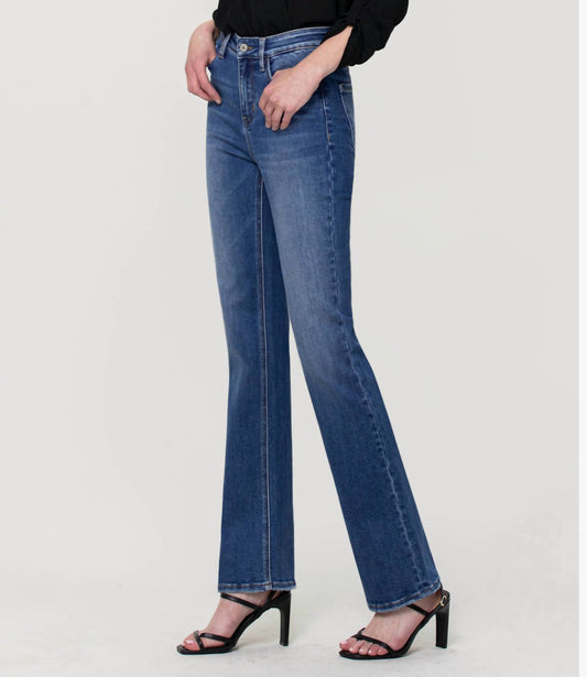 Vervet By Flying Monkey - Skylar High Rise Boot Cut Jean