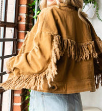 Oli & Hali - Fringe Twill Concert Jacket