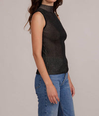 Lucy Paris - Gyda Mockneck Tank Top