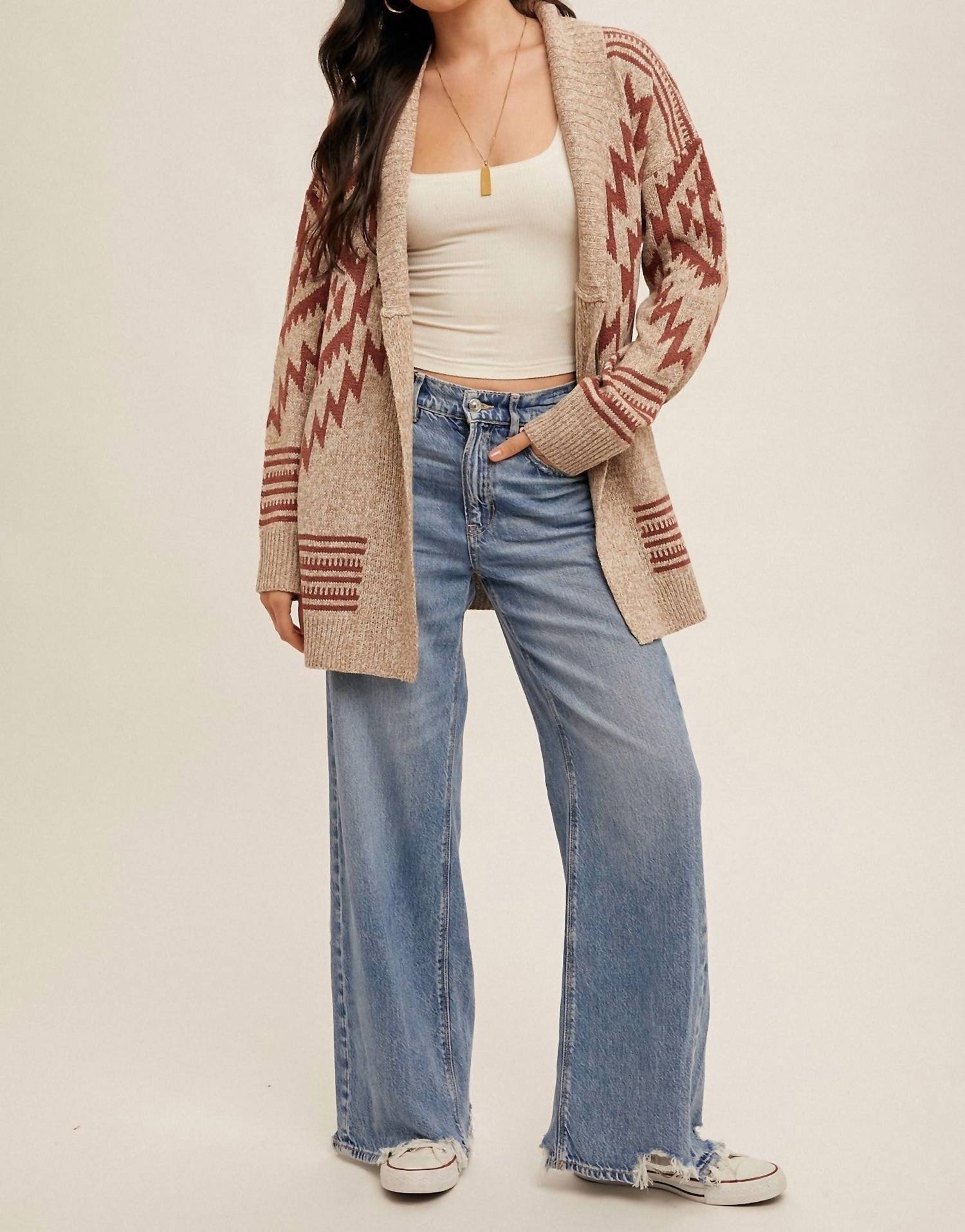 Hem & Thread - JAZMYN BELTED CARDIGAN