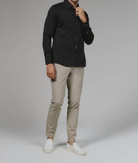 7Diamonds Girona Long Sleeve Shirt in black - men's shirt - view 5