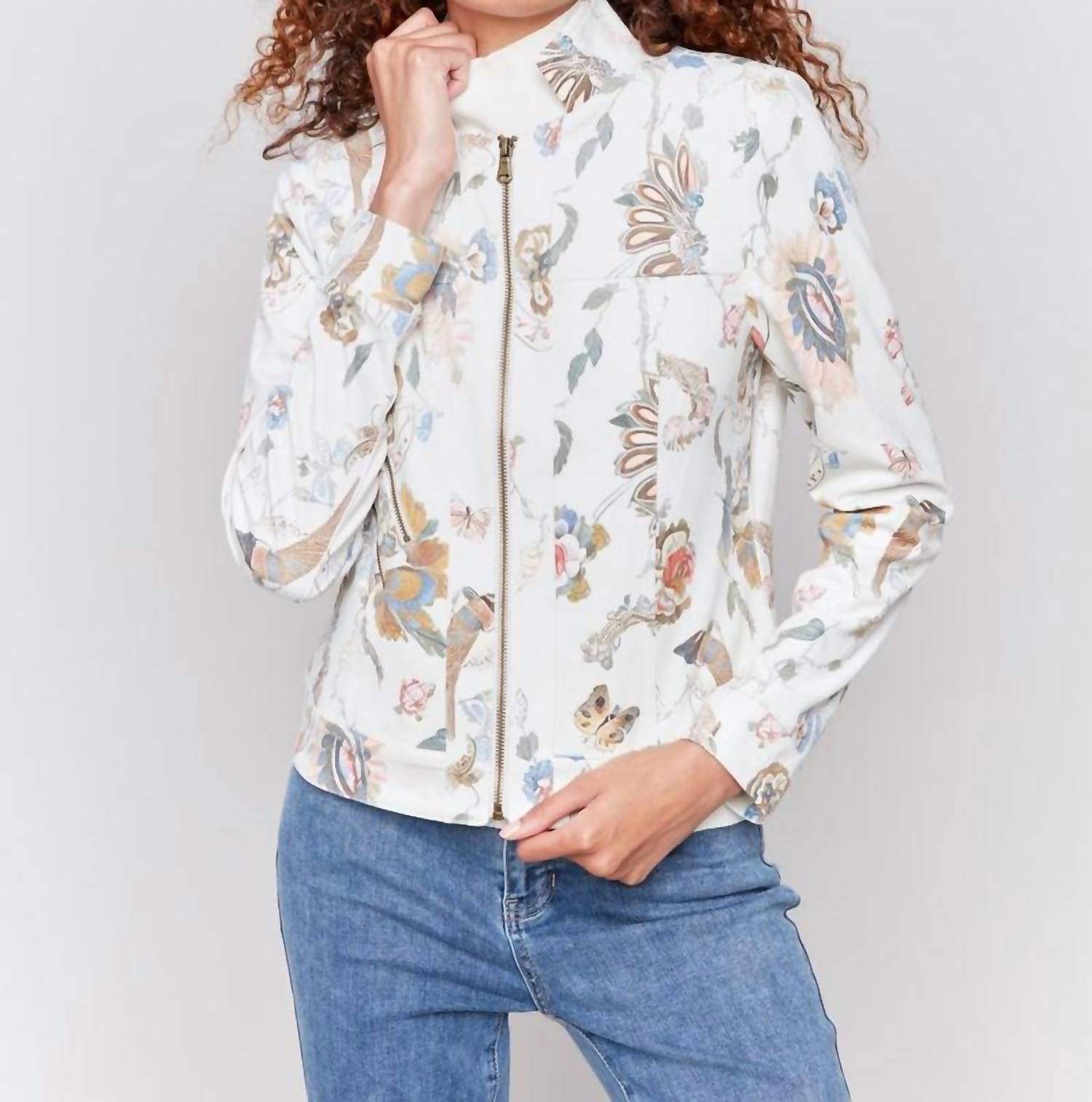 Charlie B - Fall Floral Jacket