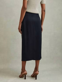 Reiss - Bella High Rise Wrap Midi Skirt