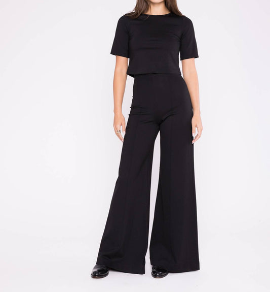 Ripley Rader - Ponte Knit Long Wide Leg Pants