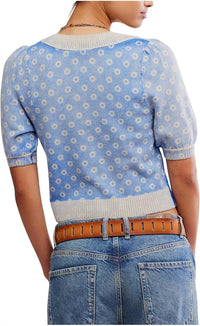 Free People - Isla Patterned Cardigan