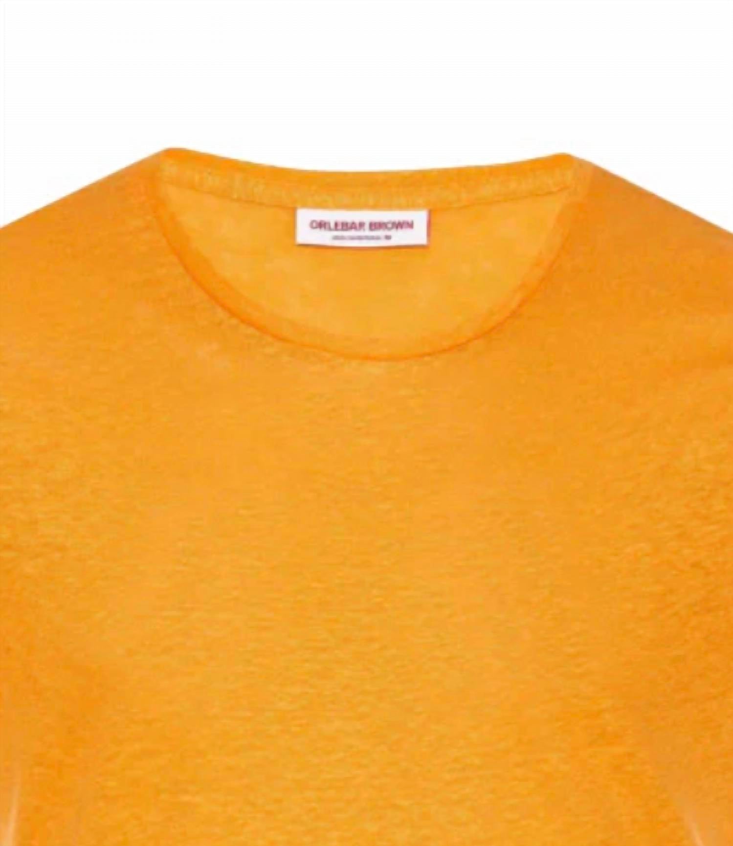 Orlebar Brown - Men's Linen Short Sleeves Tee