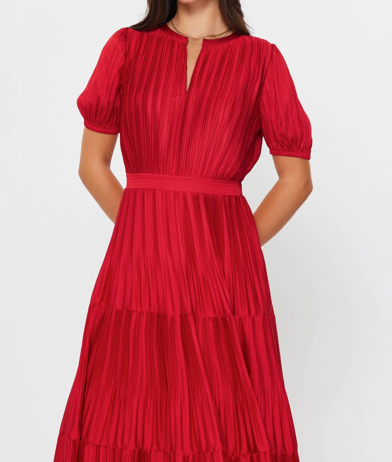 Current Air - Pleated Maxi Dress