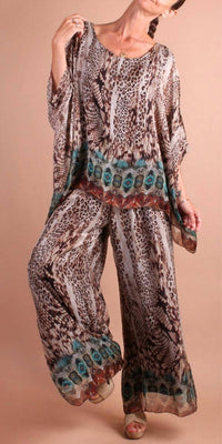 Gigi Moda - Jasmin Boho Slit Pant
