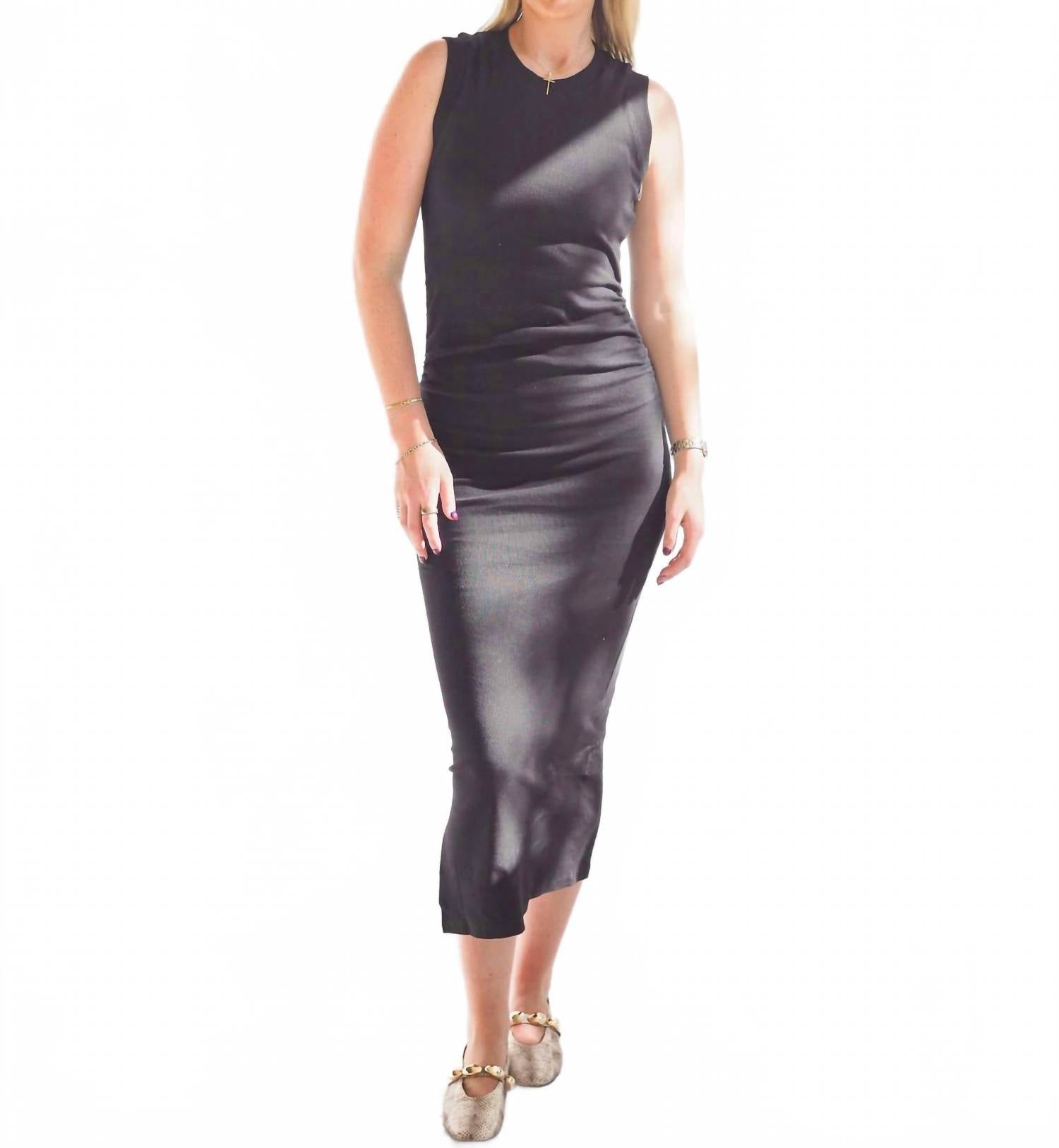 Bishop + Young - Sleeveless Rib Midi Dress
