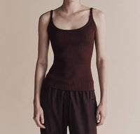 Mijeong Park - Ribbed Knit Tank Top
