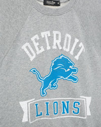 Junk Food - Women's Detroit Lions Raglan Fleece Tank Top