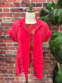 Olivia By Habitat - Women's Melon Sculpt Mix Media Vest